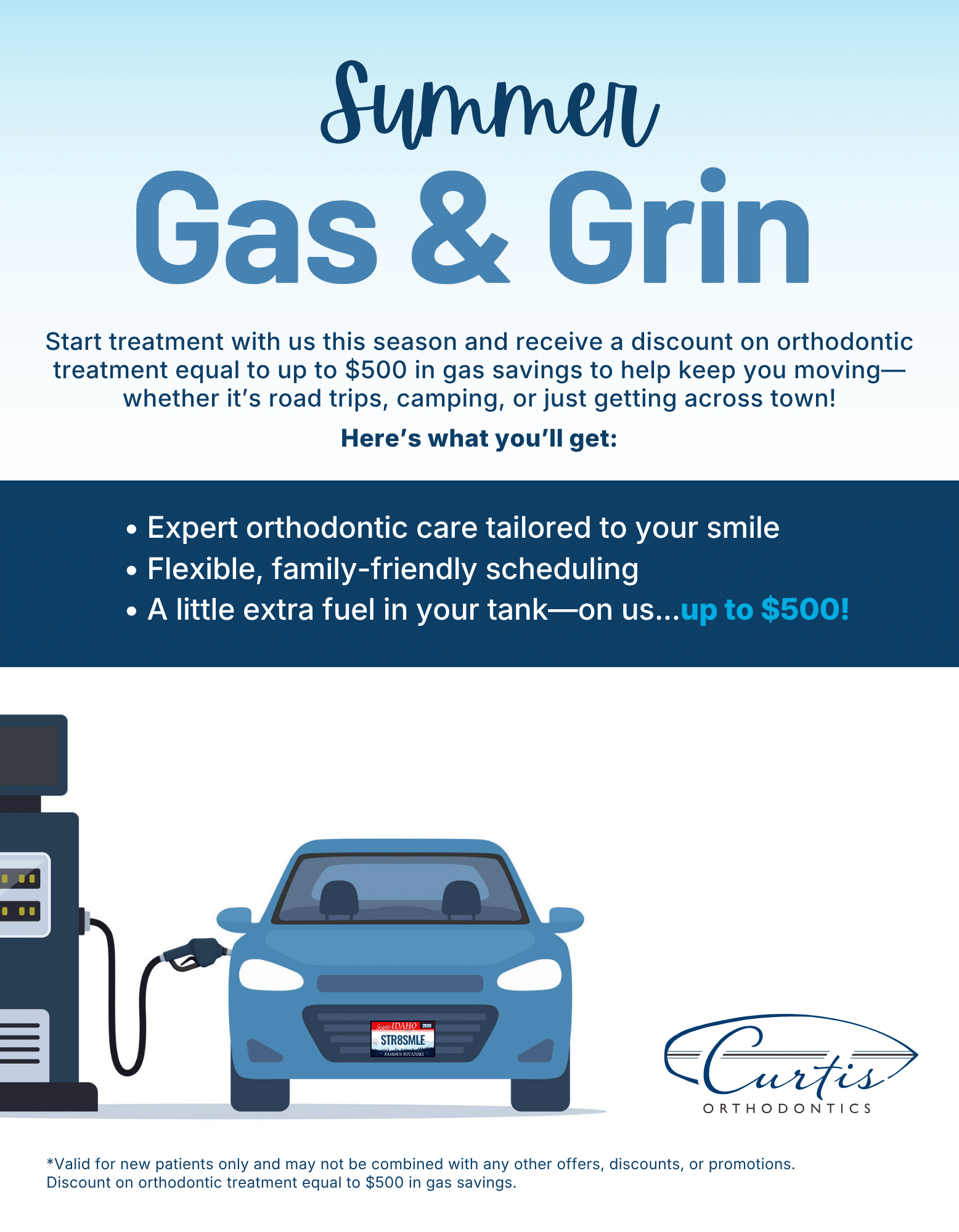 Curtis Gas & Grin Promo